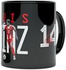 FC Bayern München Tasse FC Bayern München I Tasse Luis Díaz I 0,3 l I Schwarz, Keramik Bild 1