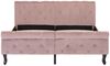 vidaXL Polsterbett, Rosa, Samt 140x200 cm Bild 3