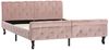 vidaXL Polsterbett, Rosa, Samt 140x200 cm Bild 2
