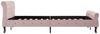 vidaXL Polsterbett, Rosa, Samt 140x200 cm Bild 4