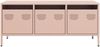 vidaXL TV-Schrank Rosa 101,5x39x43,5 cm Kaltgewalzter Stahl 851227 Bild 4