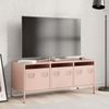 vidaXL TV-Schrank Rosa 101,5x39x43,5 cm Kaltgewalzter Stahl 851227 Bild 3