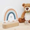 GRAVURZEILE LED Nachtlicht für Kinder, Beruhigend und Energiesparend - Regenbogen Design Blau, LED, 3 Lichtmodi: Warm- Kalt- und Mischweiß, Geschenk für Kinder & Baby Bild 3