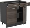 Küchenunterschrank R-Line Edelgrau 80 cm AP Marmor Vicco Bild 4