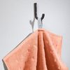 Möve Gästehandtuch Gästetuch 2er-Pack "Quadretti", Frottier (2-St), Walk-Frottier Uni Bild 3