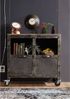 Sideboard Mango 90x40x90 grau lackiert HEAVY INDUSTRY #114 Bild 3
