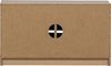 Modulschrank Modulair Eiche, modern mit Push-to-Open, natur, 44x77 cm, 2 Türen, 4 Fächer Bild 3
