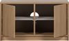 Modulschrank Modulair Eiche, modern mit Push-to-Open, natur, 44x77 cm, 2 Türen, 4 Fächer Bild 2