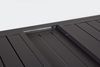 Gartentisch Edila aus Aluminium, ausziehbar und wetterfest, modern, anthrazit, für 8-10 Personen Bild 4