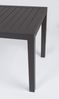Gartentisch Edila aus Aluminium, ausziehbar und wetterfest, modern, anthrazit, für 8-10 Personen Bild 5
