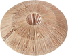 'Mentiri' Tischlampe Stroh naturfarben, 40 x 40 x 18 cm Bild 4