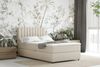 Homesy Boxspringbett EVEREST – Komfortables Einzelbett im modernen Trenddesign (Bett inkl. einem Bettkasten und Topper), Große Auswahl an Polsterfarben Bild 2