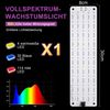 MUPOO Vollspektrum LED Wachstumslampe Vollspektrum LED Pflanzenlicht,Dimmbar,Timing- & Speicher Grow Lampe, für Marihuana,Blumen,Obst Bild 3