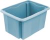 keeeper Aufbewahrungsbox Emil, Box mit Deckel, 3er Set, 15 L, 38 x 28,5 x 20,5 cm (Set, 3 St), ineinander und aufeinander stapelbar Bild 2