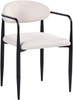 Esszimmerstuhl 2er Set TANEVIK Stoff Hellbeige Bild 4
