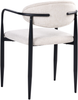 Esszimmerstuhl 2er Set TANEVIK Stoff Hellbeige Bild 5