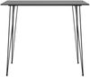 vidaXL 7-tlg. Bar-Set Schwarz und Grau 3057397 Bild 3