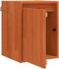 vidaXL Wandschrank, Massives Kiefernholz Wachsbraun, 30 x 30 x 40 cm Bild 5
