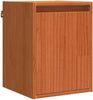vidaXL Wandschrank, Massives Kiefernholz Wachsbraun, 30 x 30 x 40 cm Bild 2
