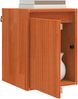 vidaXL Wandschrank, Massives Kiefernholz Wachsbraun, 30 x 30 x 40 cm Bild 3