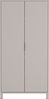 Germania Kleiderschrank 7013-572 GW-Alkmaar, in Kaschmir, gedämpfte Türen mit Soft-Close, 89 x 180 x 54 cm (BxHxT) Bild 4