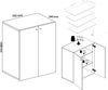 VCM Schuhschrank Lona 919201 Weiß H. 110 x B. 70 x T. 39 cm Bild 4