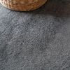 HOME DELUXE Kurzflor Teppich FOFI - 180 x 120 cm Grau Bild 2