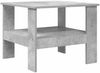 vidaXL Couchtisch, Holzwerkstoff Beton Grau, 57 x 55 x 45 cm Bild 2