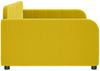 vidaXL Tagesbett Gelb 90x200 cm Samt 354063 Bild 4