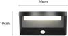 Solar Außenwandleuchte MORO auch per USB aufladbar mit Bewegungsmelder, B: 20cm Bild 4