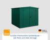 Hörmann Ecostar Metall-Gerätehaus Trend mit Satteldach Typ 2, 238x238 cm , moosgrün, 5,7 m²,2-flüglige Tür Bild 4