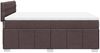 vidaXL Boxspringbett mit Matratze Dunkelbraun 160x200 cm Stoff 3287129 Bild 4