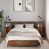 vidaXL Nachttische 2 Stk. Altholz-Optik 41x31x80 cm Holzwerkstoff 857247 Bild 3