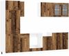 vidaXL Kücheneinheit Lyon 8 pcs Altholz Holzwerkstoff 3445840 Bild 2