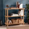 Calicosy 'STEP' Regal mit 3 Böden in Atlantik-Kiefer-Optik L80 cm - Helles Holz Bild 2