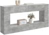 vidaXL Konsolentisch Betongrau 155 x 29 x 74 cm Holzwerkstoff 899889 Bild 3