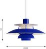 PH 5 Mini Pendelleuchte Blau Bild 2