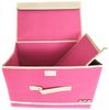 Yudu Aufbewahrungsbox Textil-Organizer Aufbewahrungsbox Box mit Klappdeckel Bild 4