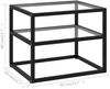 Konsolentisch, Beistelltisch, Konsole Transparent 50x40x40 cm Hartglas Bild 5