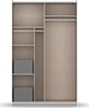 rauch Schwebetürenschrank Kleiderschrank Schrank Garderobe REFLECT inkl. praktischer Innenausstattung mit 2 Stoffboxen MADE IN GERMANY Bild 4