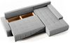 Beautysofa Ecksofa Draco L mit Schlaffunktion, in pflegeleichten Stoffen, Bettkasten Bild 4