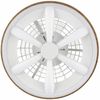 Brilliant LED Deckenleuchte mit Ventilator Gaiano Ø 48 cm 48 W holz/weiß Bild 2