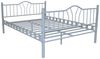 Metallbett "Santi" weiß, 140/200 cm Bild 2