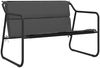 vidaXL 4-tlg. Garten-Lounge-Set mit Kissen Anthrazit Stahl 3186934 Bild 4