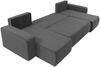 Ecksofa Pixalo U Cord mit Schlaffunktion und Bettkasten (Farbe: Poso 14) Bild 3