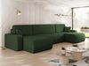Ecksofa Pixalo U Cord mit Schlaffunktion und Bettkasten (Farbe: Poso 14) Bild 2