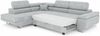 Stylefy Marokko Ecksofa Grün Velours MONOLITH Links Bild 5