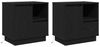 vidaXL Nachttisch 2 pcs Schwarz Eichen-Optik 50 x 34,5 x 50 cm 869581 Bild 2