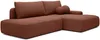 Vente-unique - DAVISO Sofa Stoff Rot - B 164 cm x H 87 cm x L 276 cm Bild 3