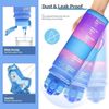 Kinder Trinkflasche Auslaufsicher Sport BPA Frei 500ml Motivierende Bild 3